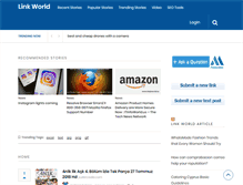 Tablet Screenshot of linkworld.us